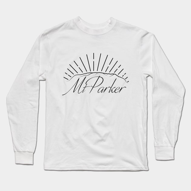 Mount Parker Long Sleeve T-Shirt by StevenSwanboroughDesign